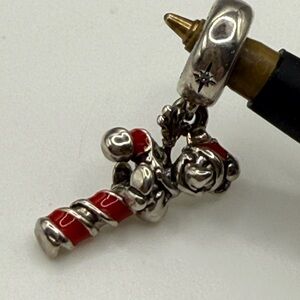 Pandora Disney Mickey Mouse In Candy Cane!